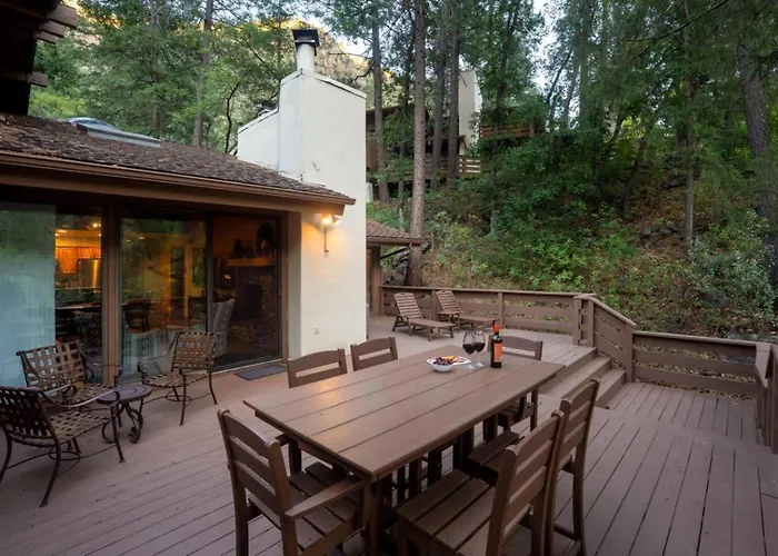 Private Creekside Waterfront Retreat Sedona